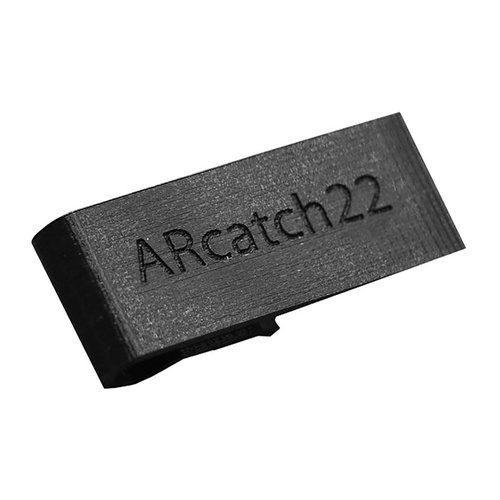 Easily attach the Catch22 clip-on magazine adapter to your AR-15 for seamless use of S&W 15-22 magazines, enhancing capacity and ensuring reliable bolt-hold-open.