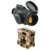 AIMPOINT MICRO T-2 2 MOA RED DOT REFLEX SIGHT W/FAST MOUNT FDE
