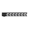 Experience superior strength and lightweight design with Breek Arms RG2-S M-LOK Handguards, featuring a patent pending locking mechanism for optimal performance.