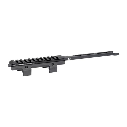 Upgrade your HK MP5 with the Midwest Industries M-LOK Top Rail for easy accessory mounting, featuring a solid design, no gunsmith install, and lifetime warranty.