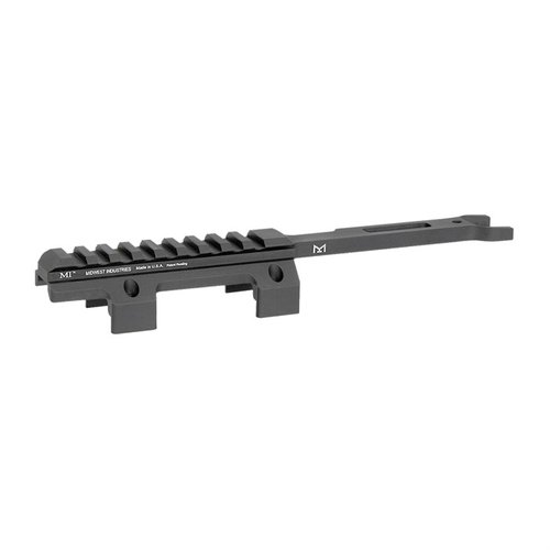 Upgrade your HK MP5K with this lightweight, easy-install M-LOK top rail for optics and accessories, crafted from durable 6061 aluminum and 100% U.S.A. made.