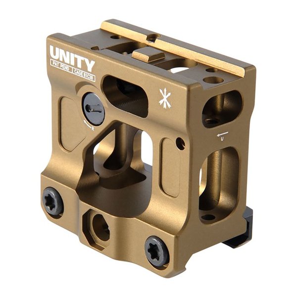 Unity Sights SIGHTS UNITY TACTICAL FAST MICRO MOUNT FOR AIMPOINT FDE - Brownells UK