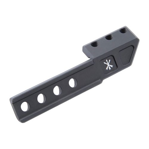 The FUSION LightWing Adapter allows mounting of a backup sight and light with the ATPIAL, offering a lightweight, low-profile design for versatile use.