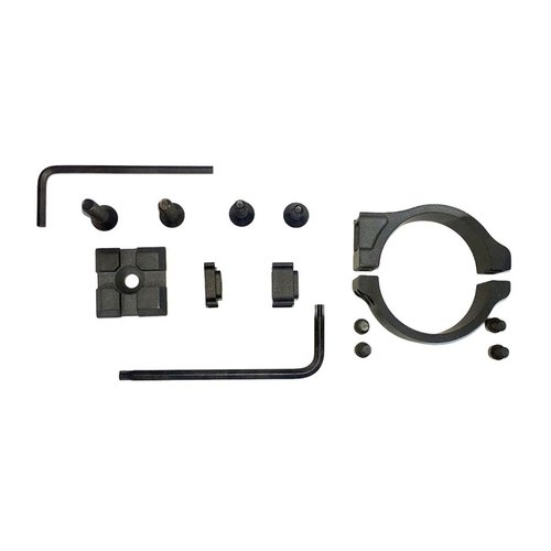 The Long Range Arms Send It Scope Tube Mounting Rings allow easy attachment of levels to standard riflescope tubes, featuring durable aluminum construction and versatile mounting options.