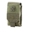 The Eleven 10 SABA Pouch holds various tourniquets, features a medical ID patch, and can attach to belts or MOLLE, all made with durable 500D Cordura.