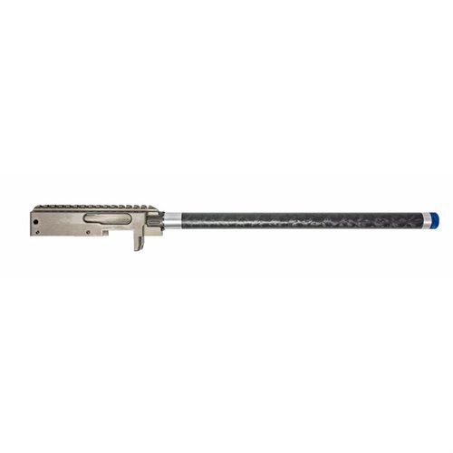 Experience unmatched accuracy with the Grey Birch LDR Fusion .22LR system, featuring a threaded barrel, integrated Picatinny rail, and carbon fiber construction.