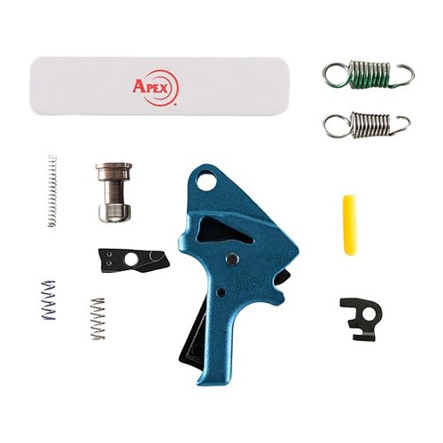 Enhance your M&P M2.0 with the Apex Forward Set Trigger Kit for a smoother pull, reduced travel, and a crisp break, all while maintaining factory safety.