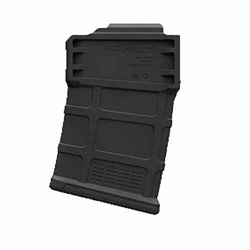 The MAGPUL PMAG 10 5.56 AC offers reliable feeding with GEN M3™ technology, a self-lubricating follower, and durable polymer construction for AICS chassis.