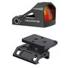 The Justice Micro Reflex Sight offers rugged 7075 aluminum construction, a large 1x27mm window, Shake 'N Wake illumination, and improved battery life for reliable performance.