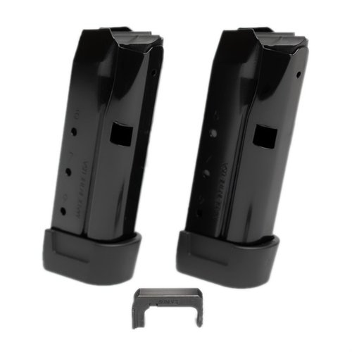 Enhance your Glock® 43 with the Z9 magazine kit, featuring 9-round capacity, a durable Powercron finish, and a compact design for superior concealability.