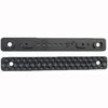 The G10 Dimpled Rail Cover offers enhanced traction from all angles, is machined from durable G10, and fits 3 M-LOK slots for versatile hand guard customization.