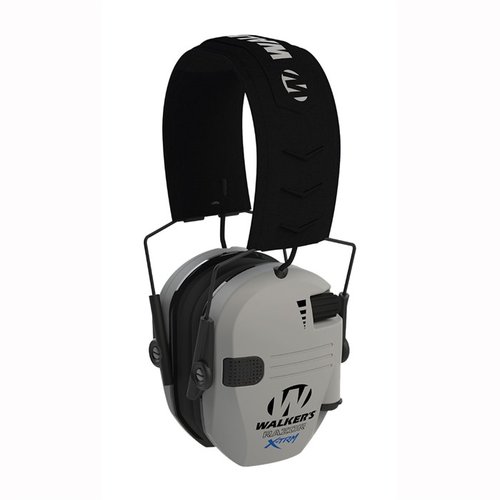 Experience superior sound enhancement and protection with Walker's X-TRM Digital Earmuffs, featuring comfort gel earpads and NRR 23 dB hearing safety.
