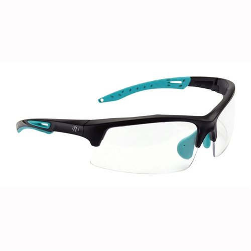 Experience ultimate protection and comfort with Walkers Game Ear Teal Shooting Glasses, featuring high-grade polycarbonate lenses, UV protection, and anti-fog design.