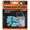 Stay protected at the range with Walkers Game Ear Foam Ear Plugs; featuring a neckband for easy access and a 25 decibel noise reduction rating.