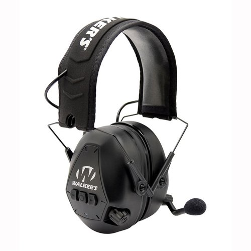 Experience passive protection with Walkers Game Ear Bluetooth Ear Muffs, featuring adjustable boom mic, ergonomic design, and clear digital sound for comfort.