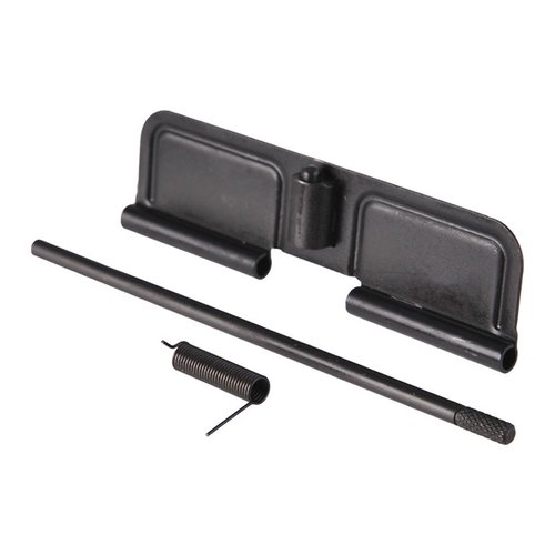 Upgrade your AR-15 with the Sons of Liberty Gun Works Ejection Port Cover Assembly, featuring OEM quality and all necessary components for easy installation.