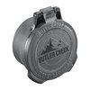 The Butler Creek Element Scope Caps feature a rugged multi-flex sleeve and an objective flip-out dope disk for easy access to wind and elevation info.