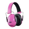 Champion Targets Small Frame Passive Ear Muffs in pink offer lightweight comfort, effective noise reduction, and a stylish design, perfect for shooting enthusiasts.