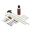 The Outers Universal Cleaning Kit features a lightweight aluminum rod, versatile jags, brushes, and cleaning solutions for comprehensive firearm maintenance.