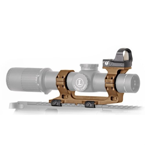 The Reptilia AUS Optic Mount features a low-profile design, durable 7075-T6 aluminum construction, and a secure attachment to M1913 Picatinny rails.