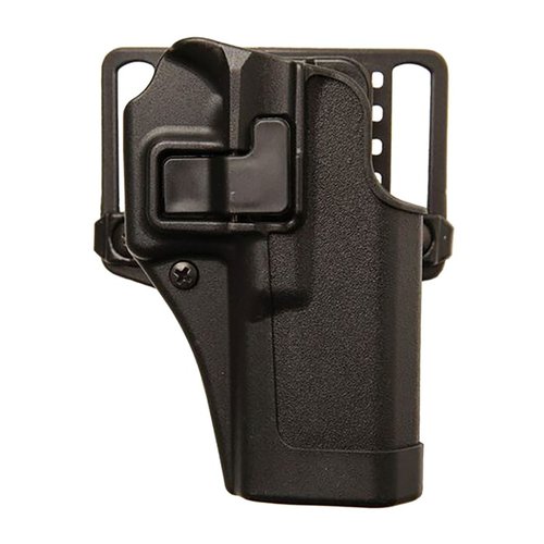 The BLACKHAWK SERPA CQC Holster for Glock 43/43X/48 offers Level 2 retention, rapid draw, and versatile mounting options for optimal concealment.
