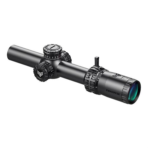 Discover the Swampfox Arrowhead 1-10x24 LPVO with locking turrets, illuminated reticles, and a wide field of view—perfect for law enforcement and self-defense.
