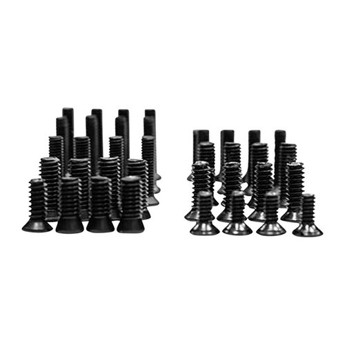 The Swampfox Ultimate Red Dot Mounting Screw Pack includes 14 versatile screw sets, solving your mounting challenges with various thread pitches and lengths.