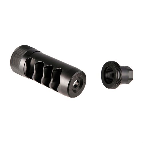 Experience optimal recoil management and muzzle rise control with the AREA 419 Hellfire Match Muzzle Brake, featuring a unique 4-port design for reduced sound pressure.