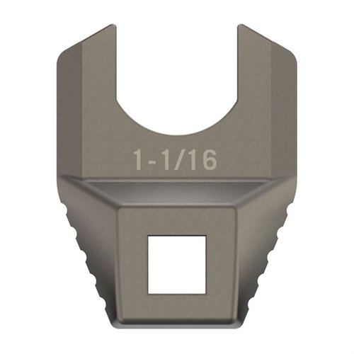 The REAL AVID Master-Fit Free-Float Barrel Nut Wrench offers precise fitment, titanium-coated stainless steel durability, and no-slip control for perfect torque application.