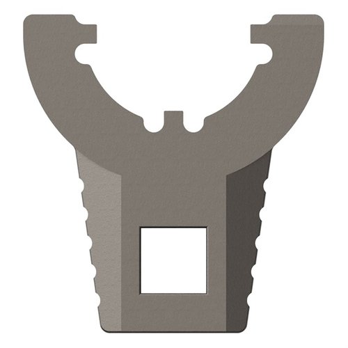 The Real Avid Master-Fit Thin Castle Nut Wrench offers precise fitment, a compact design for tight spaces, and durable titanium-coated stainless steel construction.