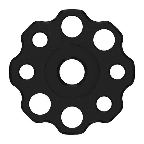 The AREA 419 ZERO RELOADING PRESS EXTRA TURRET allows quick die changes in under 20 seconds, with 9 die stations and precision repeatability under .001