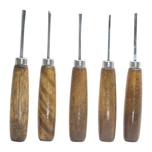 Ramelson Veiner Line V Checkering Wood Carving Hand Chisel Tools 3pc Gunsmith 