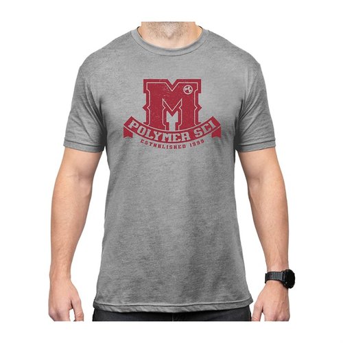 Experience comfort and durability with the Magpul University Athletic T-Shirt, featuring a tag-less interior, double-needle stitching, and a soft cotton-poly blend.