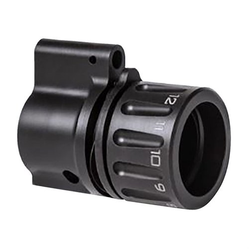 Experience reliable gas flow control with RIFLESPEED's adjustable gas block, featuring easy adjustments, reduced recoil, and improved accuracy for all conditions.