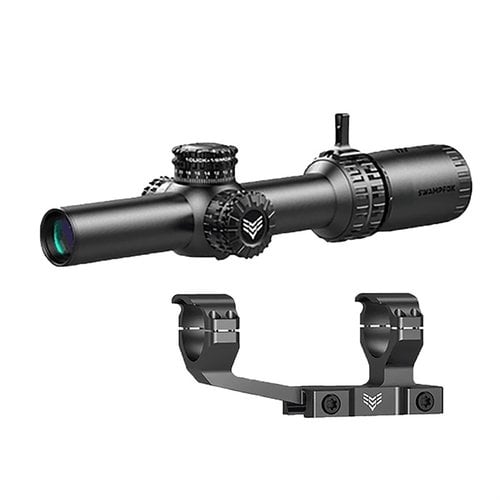 Discover the Swampfox Arrowhead 1-8x24mm SFP Rifle Scope with locking turrets, illuminated reticles, and a wide field of view for optimal performance.