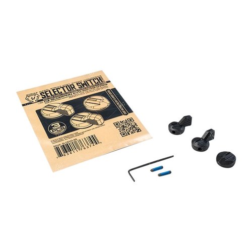 Enhance your CZ Scorpion EVO with the Strike Industries Selector Switch, featuring ambidextrous options, improved ergonomics, and easy-to-reach controls.