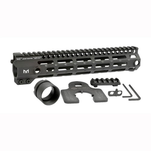 Upgrade your AR with the Midwest Industries AR-15 G4 Handguard: durable 6061 aluminum, M-LOK compatibility, anti-rotation QD pockets, and a lifetime warranty.