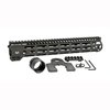The Midwest Industries AR-15 G4 Handguard features durable 6061 aluminum, M-LOK compatibility, anti-rotation QD sling pockets, and a lifetime warranty.