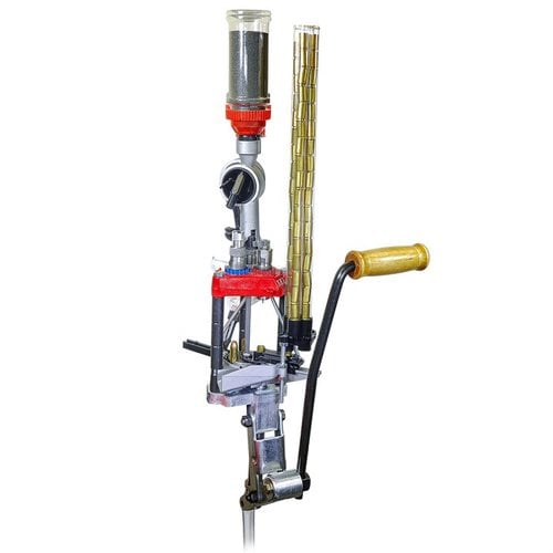 The LEE PRECISION PRO 1000 Press offers a complete progressive 3-hole reloading kit, ensuring efficient reloading with essential components for precision shooting.