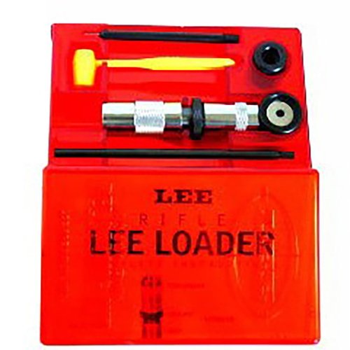 The LEE Precision 7.62x54R Loader is perfect for beginners, allowing quick reloading in 30 seconds with all necessary tools included for one caliber.