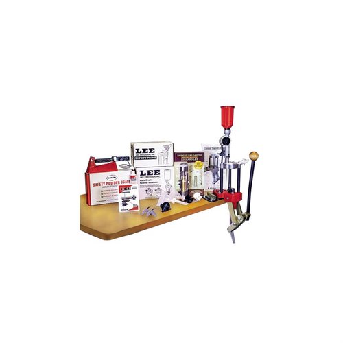 The Lee Classic Turret Press Kit offers fast loading over 250 rounds/hour, Auto-Drum powder measure, easy priming, and comprehensive case conditioning tools.
