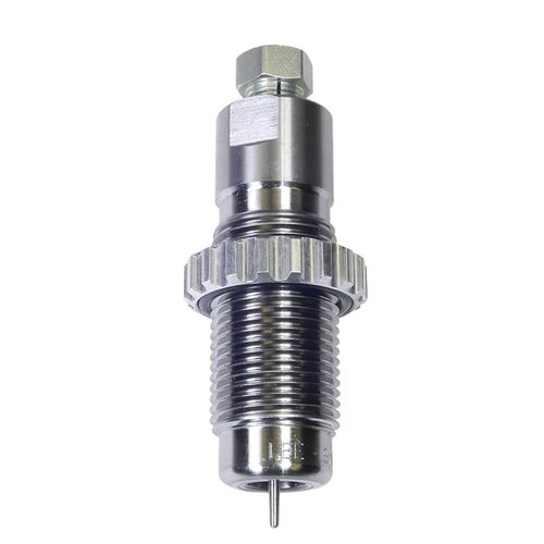 The LEE Precision 30M1 Carbine Full Length Sizing Die resizes the entire cartridge case for optimal fit, removing irregularities and ensuring reliable chambering.