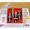 The LEE Precision 7mm STW Pacesetter 3-Die Set includes essential dies for full length sizing, bullet seating, and crimping, plus a universal shell holder and powder dipper.