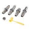 The LEE Precision 7mm Rem Mag Ultimate 4-Die Set offers versatility with full length and collet neck sizing dies, Easy Adjust Bullet Seating, and Factory Crimp Die for superior accuracy.