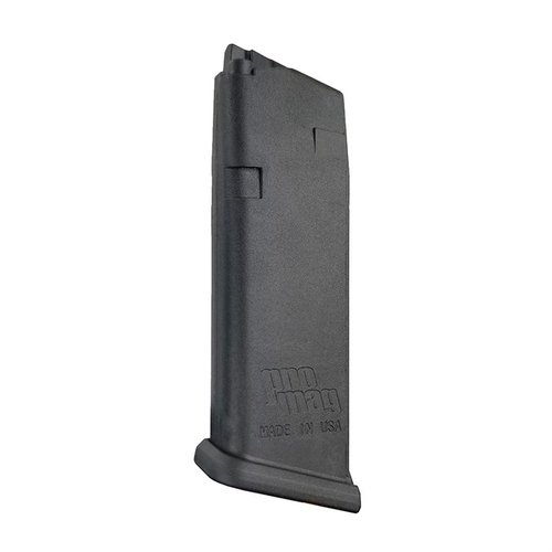 .45ACP 13-round magazine for Glock® 21 & 30, featuring a durable DuPont™ Zytel® polymer body, steel insert, and heat-treated spring for reliability.