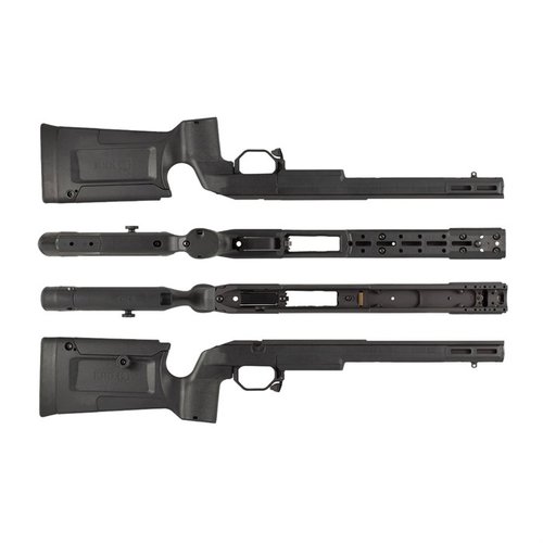 The Tikka T3X Bravo Chassis offers comfort, modularity, and a precise fit for CTR mags, making it an excellent choice for target and varmint shooting.