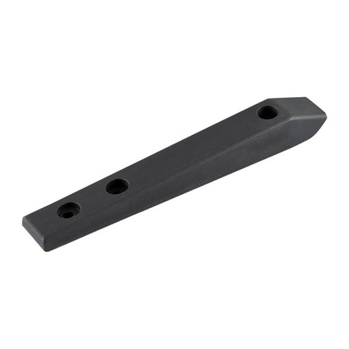 Enhance your shooting stability with the KRG Bravo Chassis Flat Bag Rider, designed for optimal rear bag use, lightweight at 1.8oz, made from durable polymer.