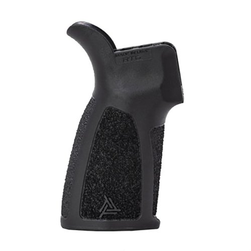Enhance your AR-15 with the THRiL Rugged Tactical Grip, featuring a 19.5-degree angle and aggressive texturing for superior control in any weather.