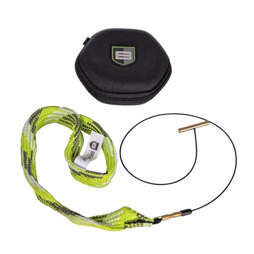 The Breakthrough Clean Battle Rope 2.0 offers enhanced cleaning with a bronze and nylon brush, easy ejection port access, and a hard storage case for convenience.