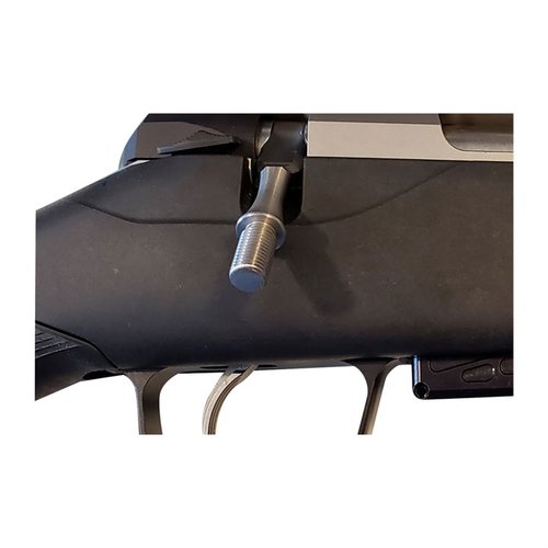 Enhance your rifle control with the Mountain Tactical T3/T3X Bolt Handle Stem; its longer design and larger knob ensure easy manipulation, even with gloves.